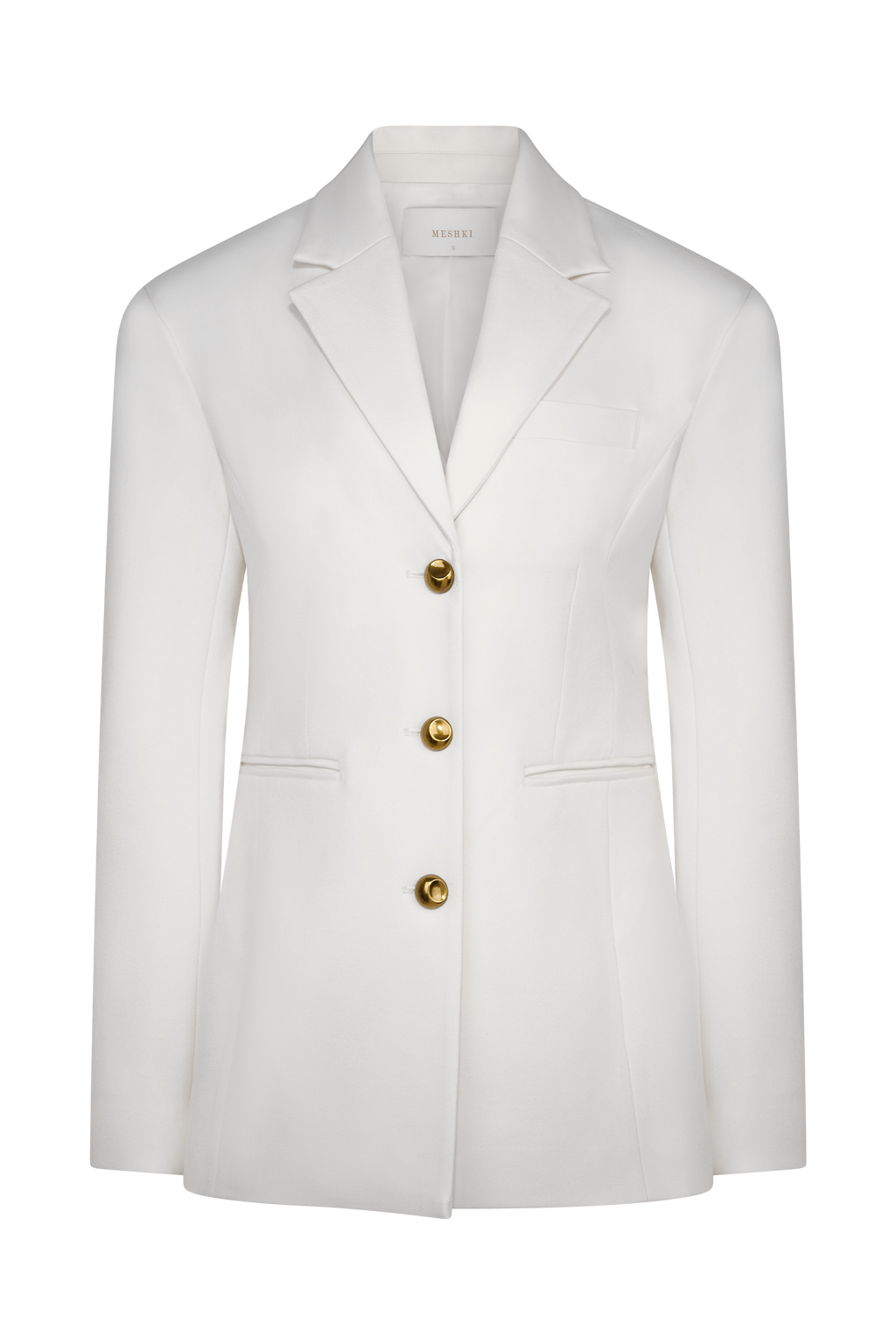 Cinched Blazer - Ivory