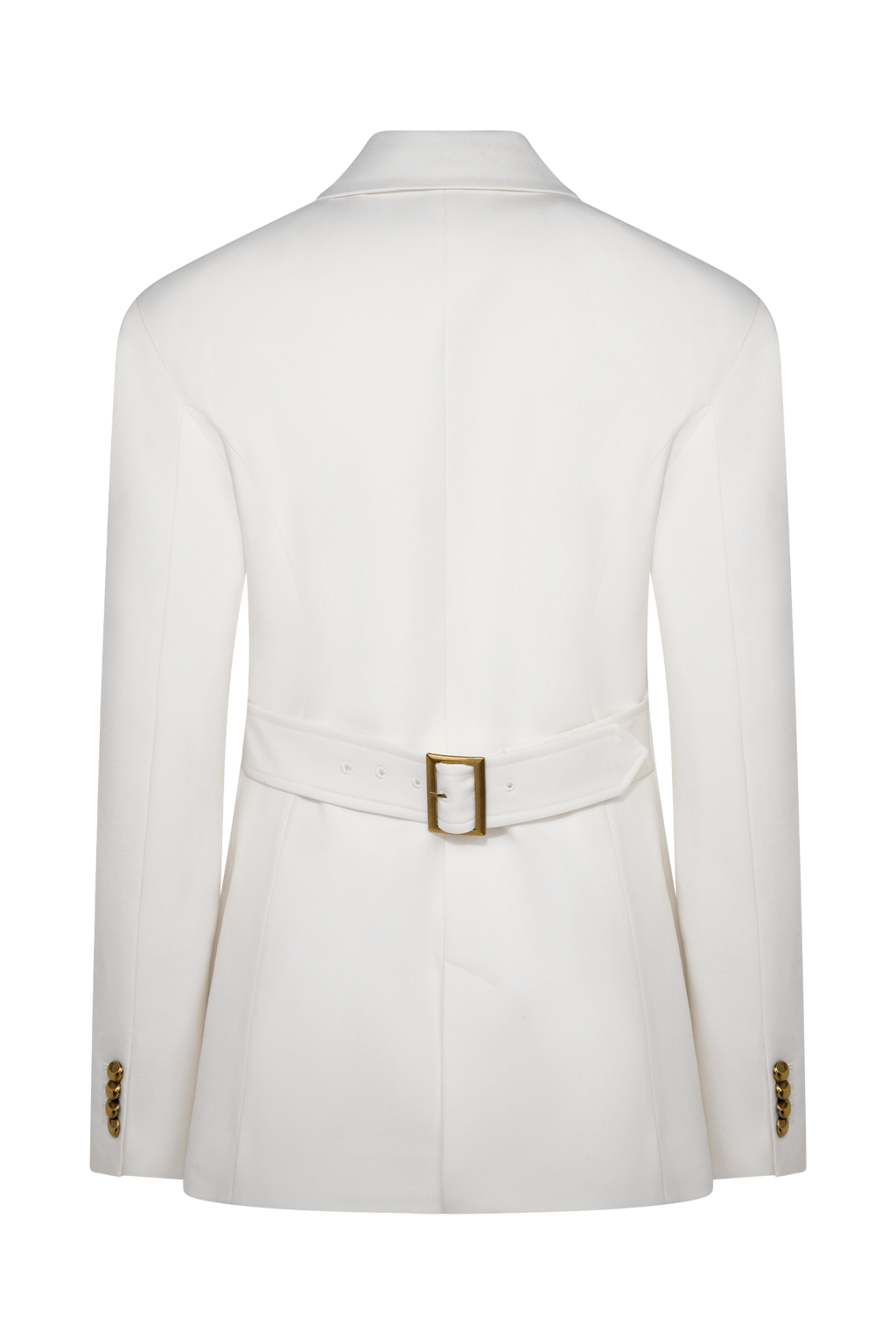 Cinched Blazer - Ivory