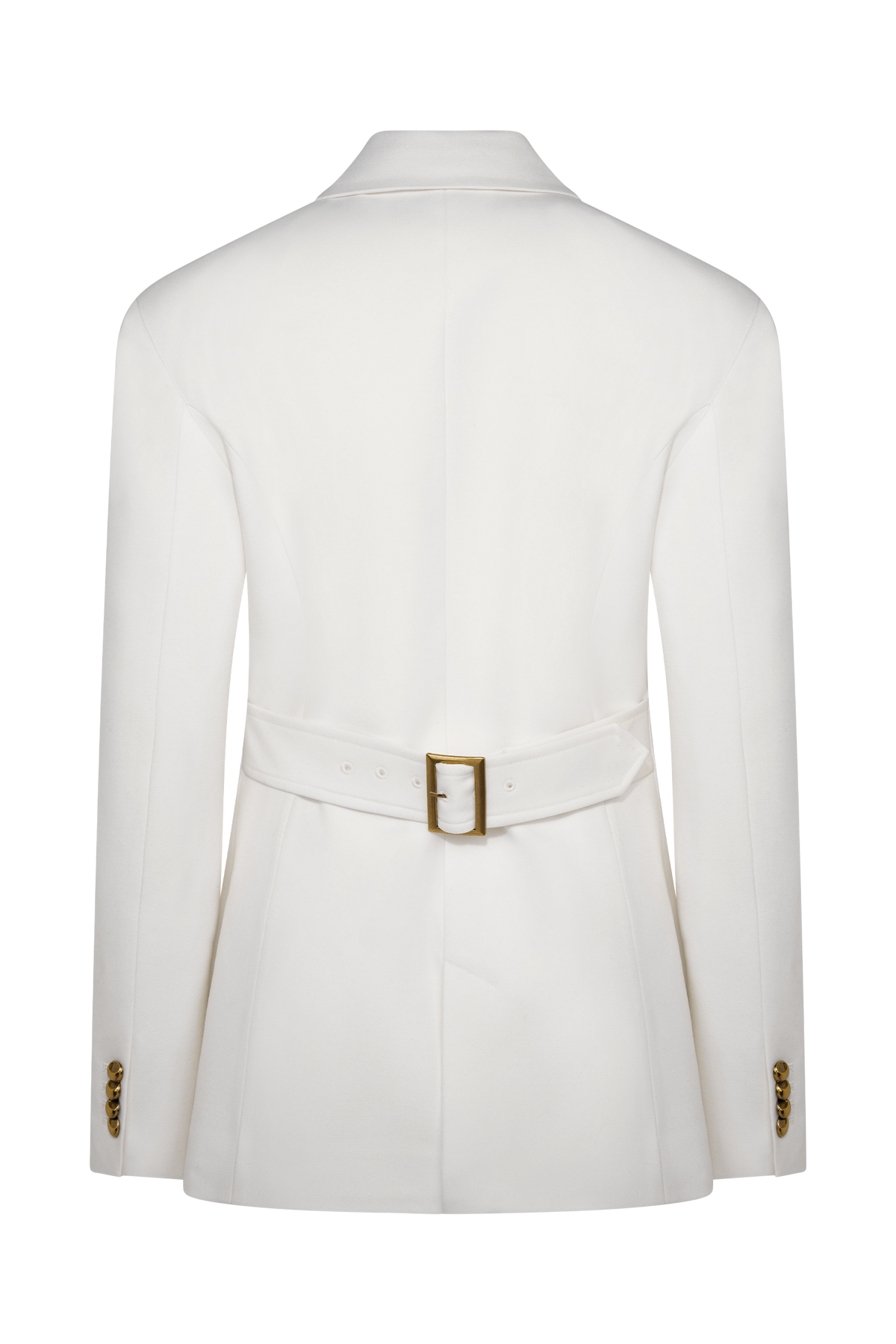 Cinched Blazer - Ivory