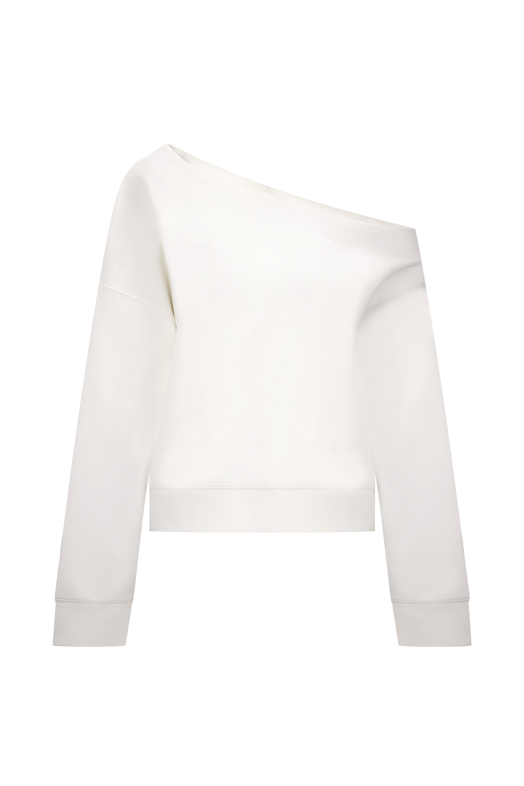 Slouchy Crew Jumper - Ivory