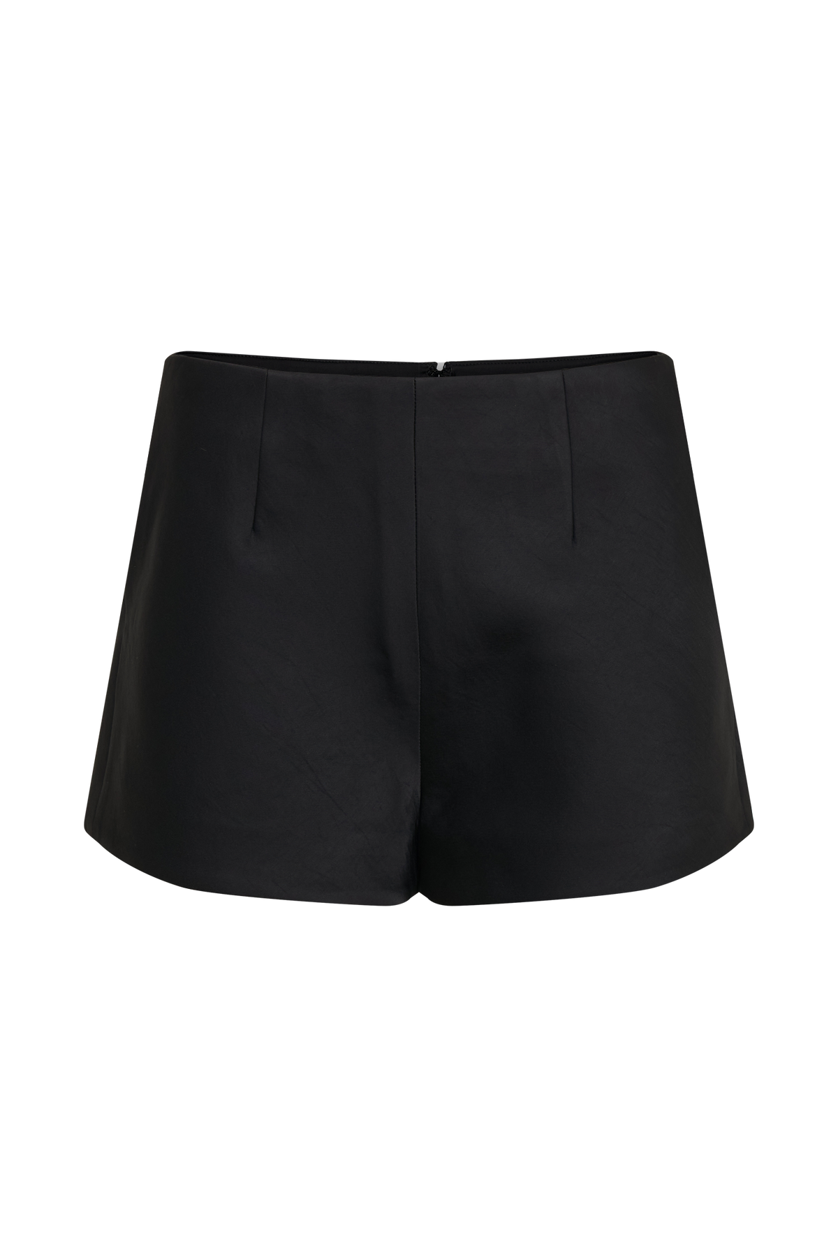 Satin Mini Short - Black