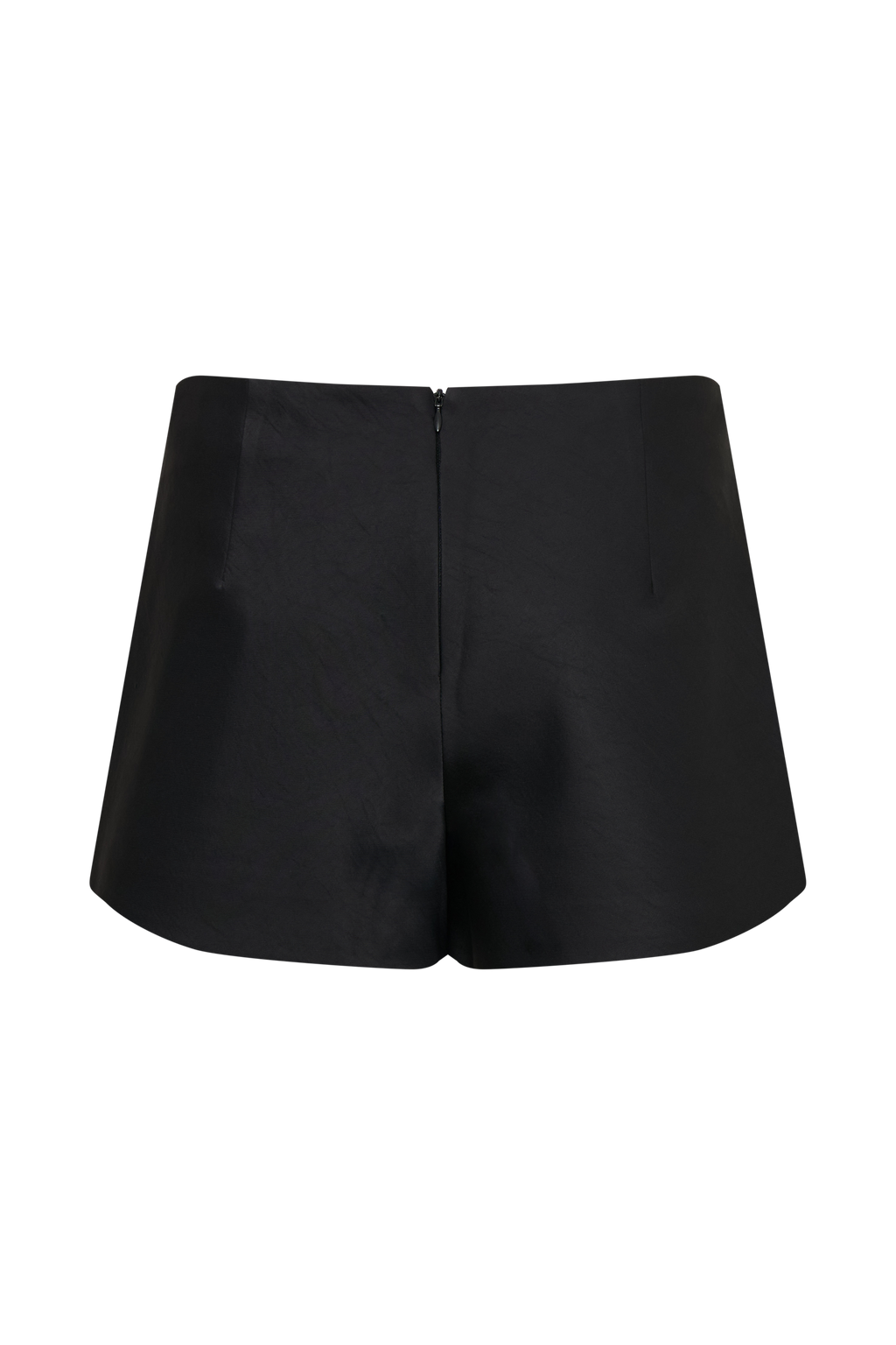 Satin Mini Short - Black