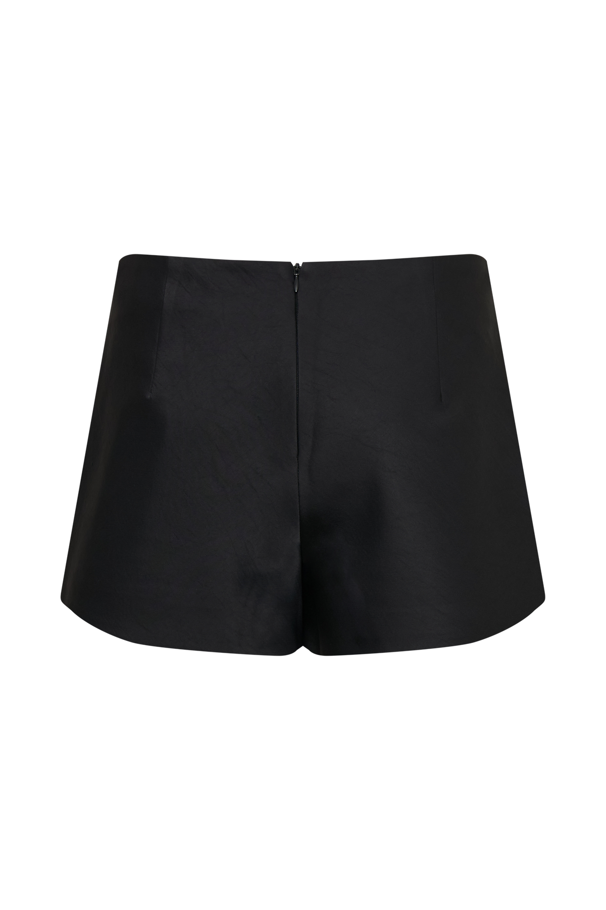 Satin Mini Short - Black