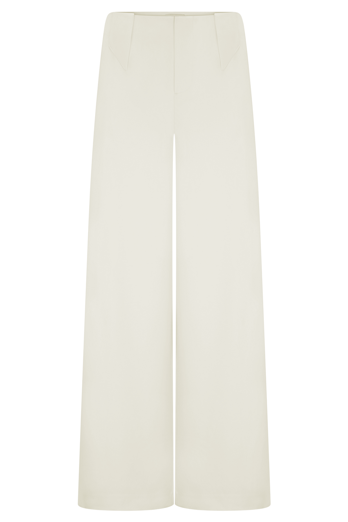 Wide Leg Suiting Trouser - Ivory