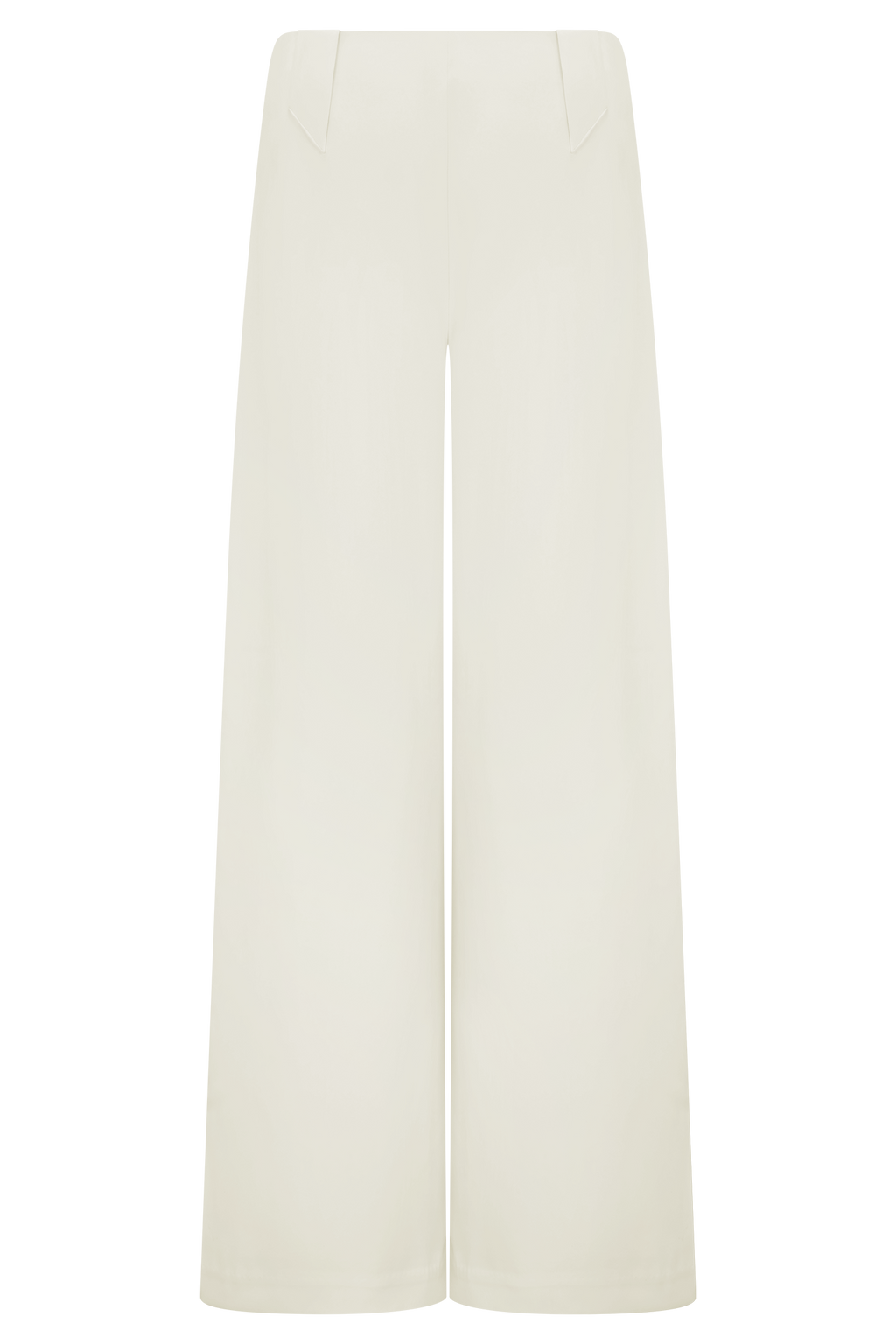 Wide Leg Suiting Trouser - Ivory