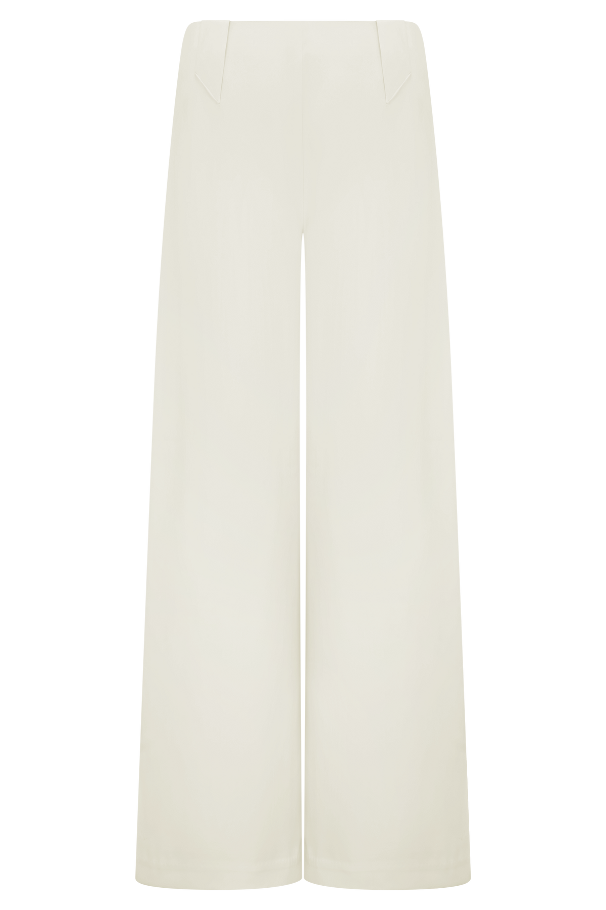 Wide Leg Suiting Trouser - Ivory