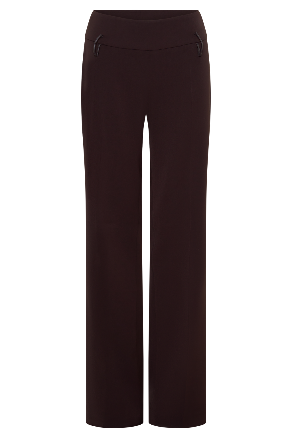 Straight Leg Suiting Pant - Burgundy