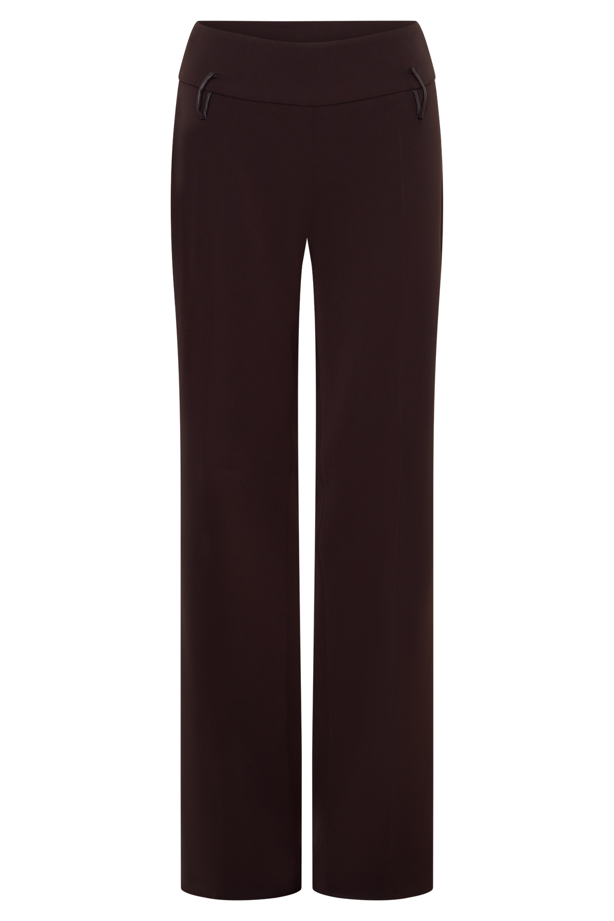 Straight Leg Suiting Pant - Burgundy