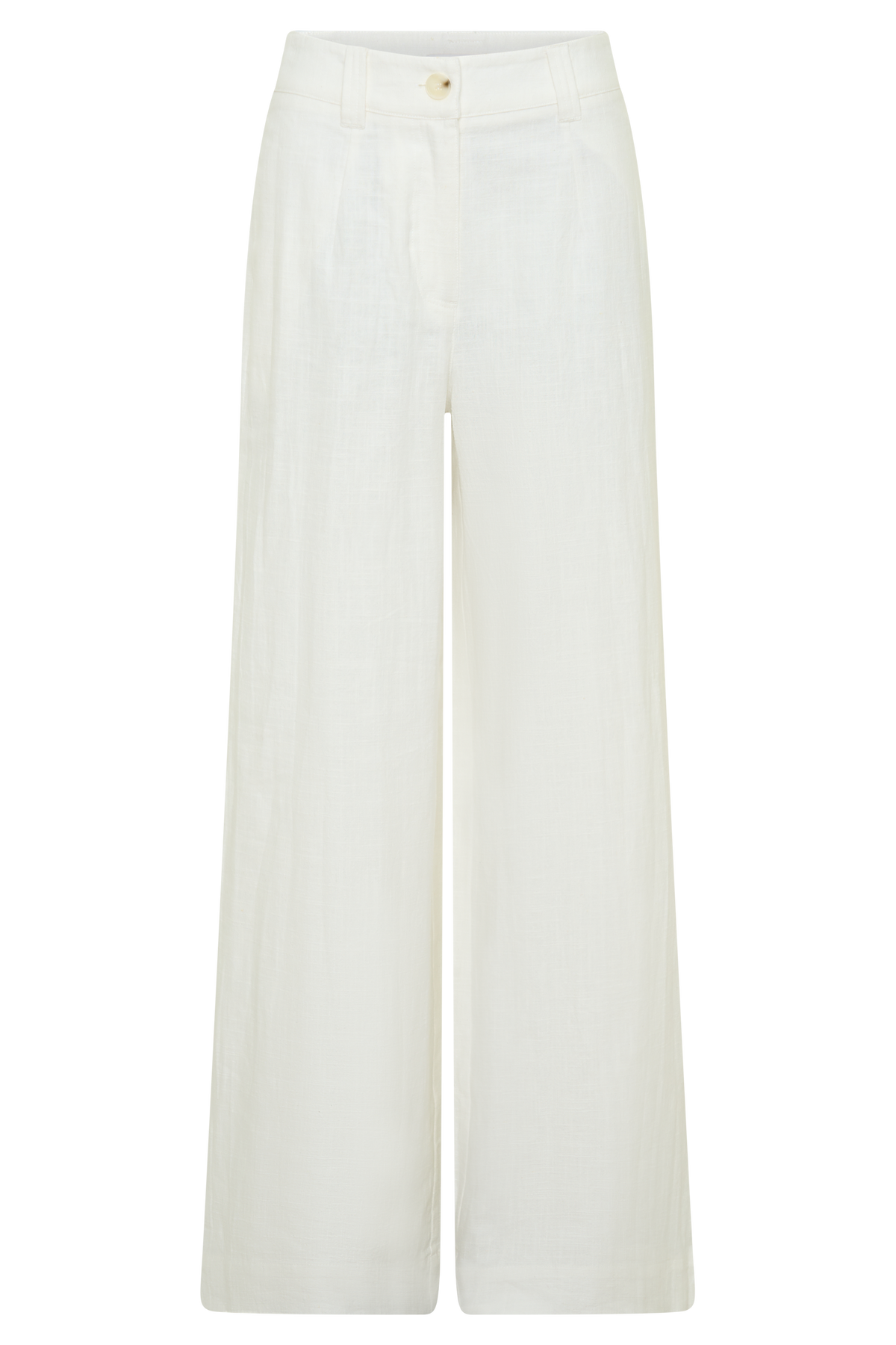 Straight Leg Pant - White