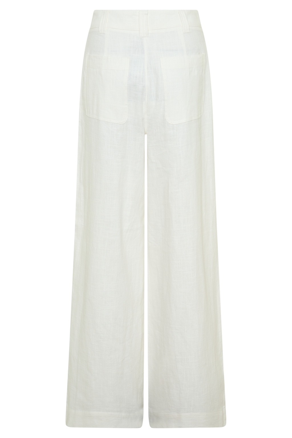 Straight Leg Pant - White