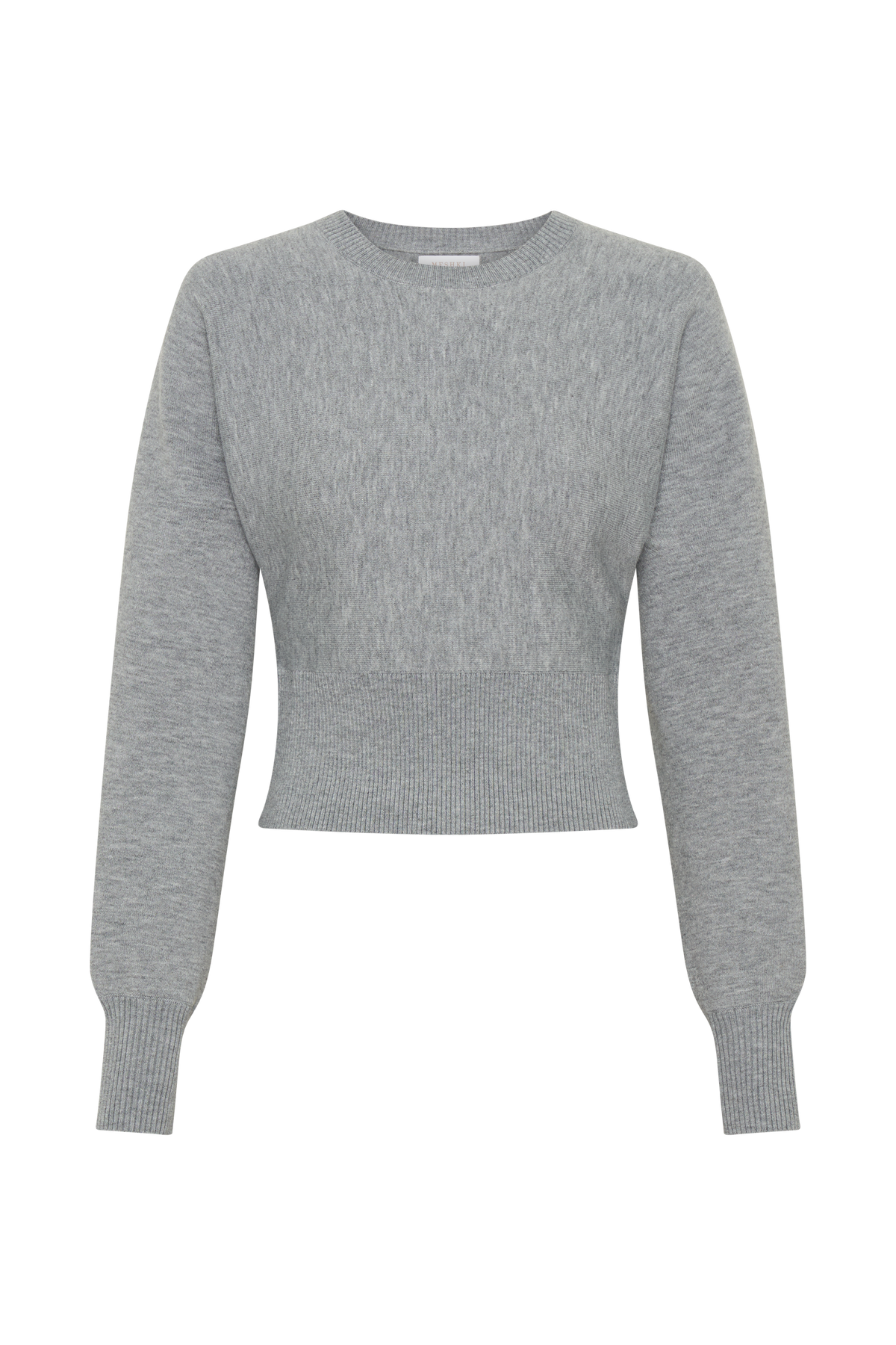 Cinched Waist Jumper - Grey Marle