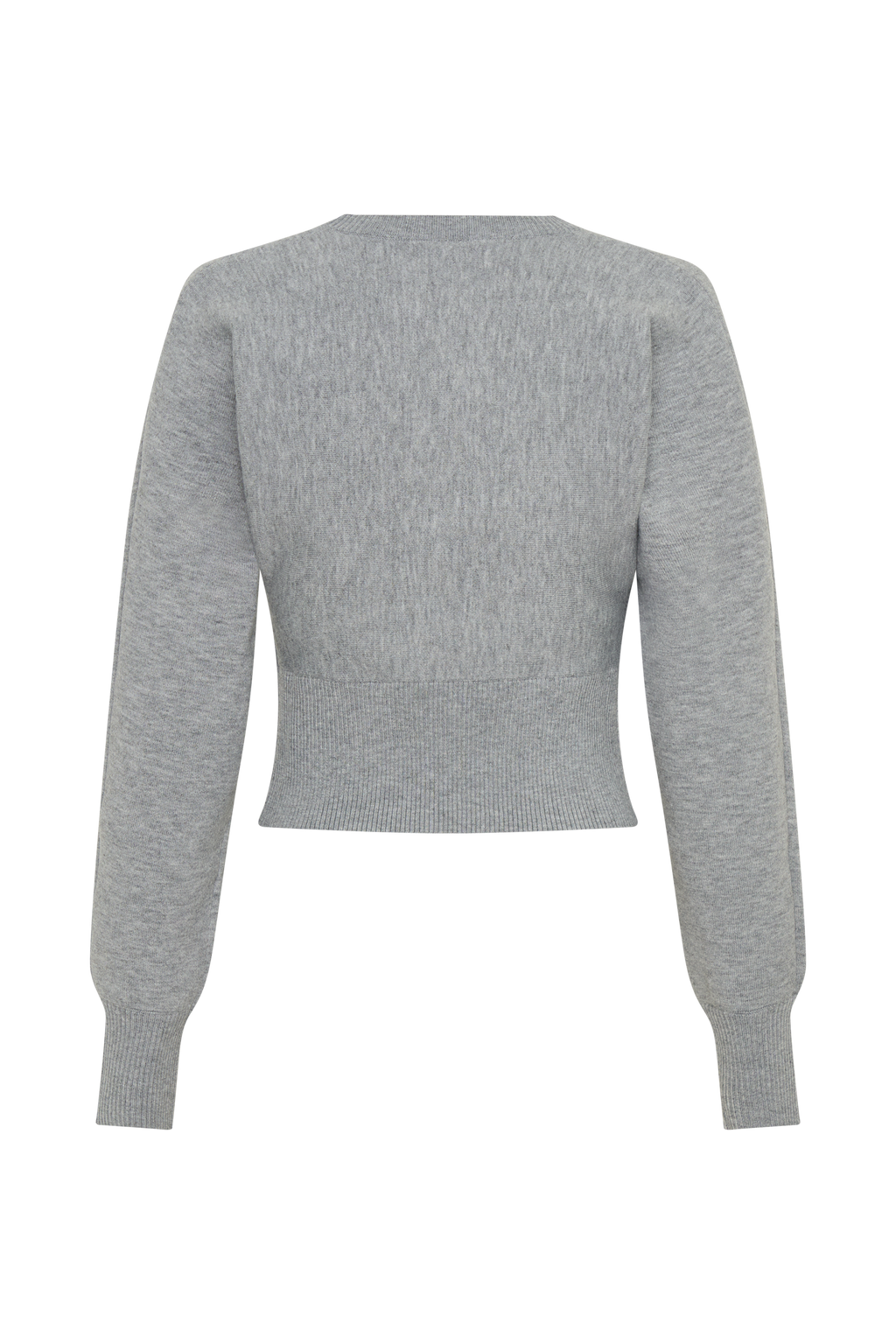 Cinched Waist Jumper - Grey Marle