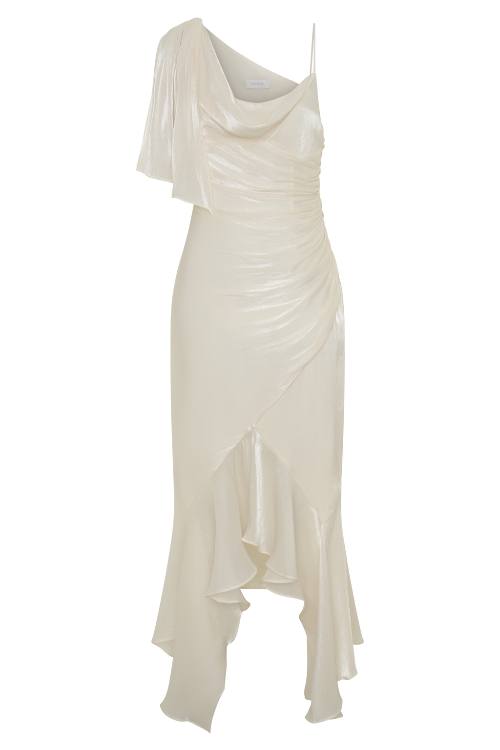 Draped Maxi Dress - Ivory