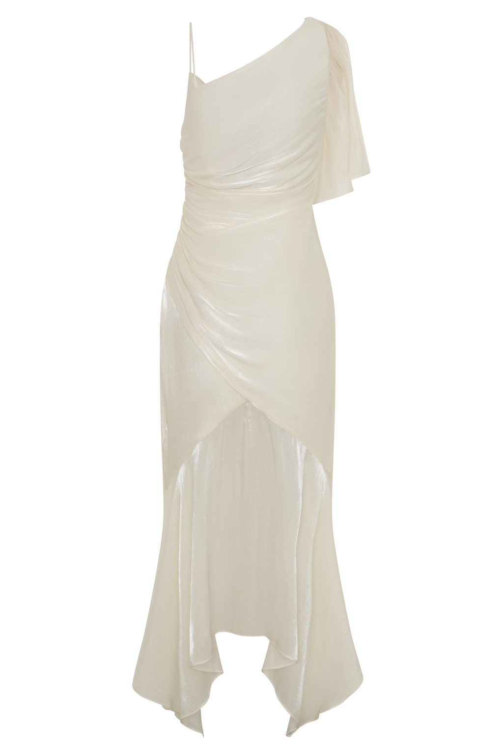 Draped Maxi Dress - Ivory