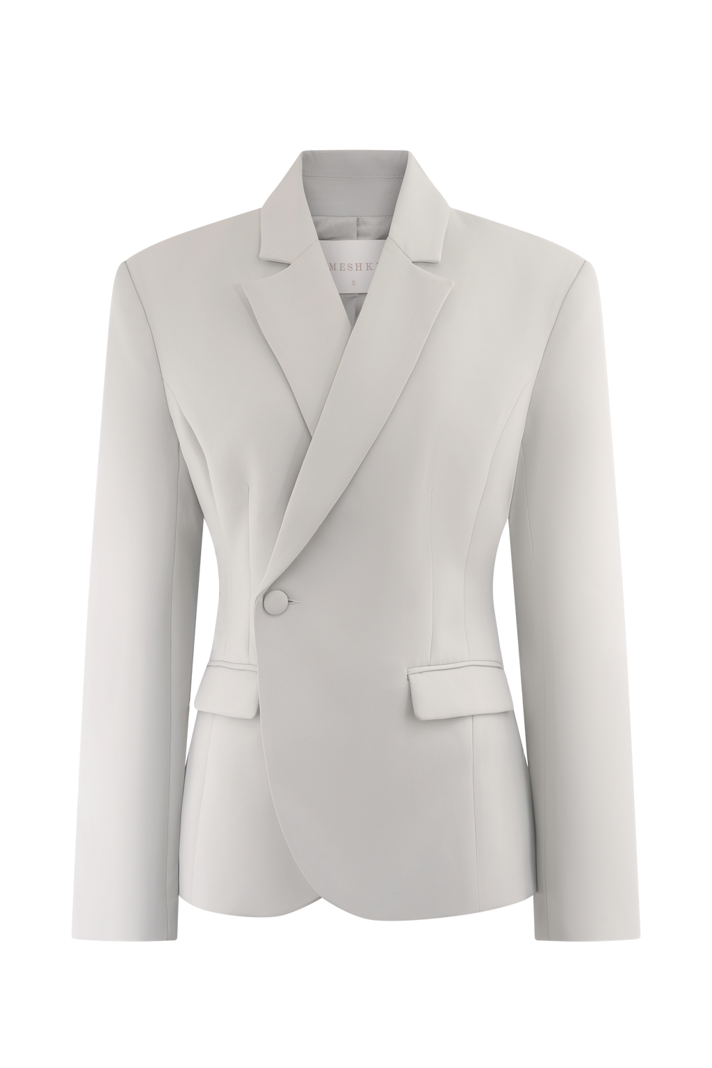 Cinched Suiting Blazer - Light Sage