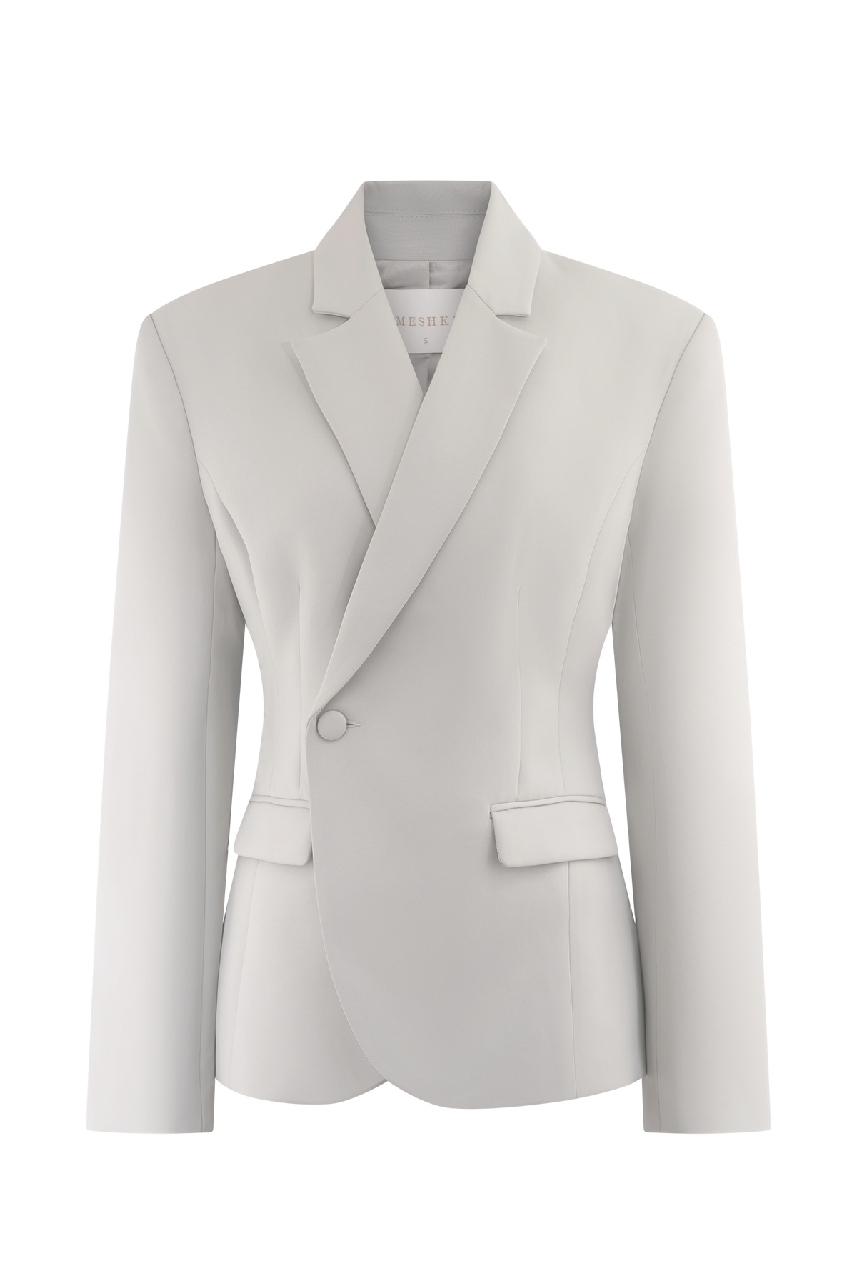 Cinched Suiting Blazer - Light Sage