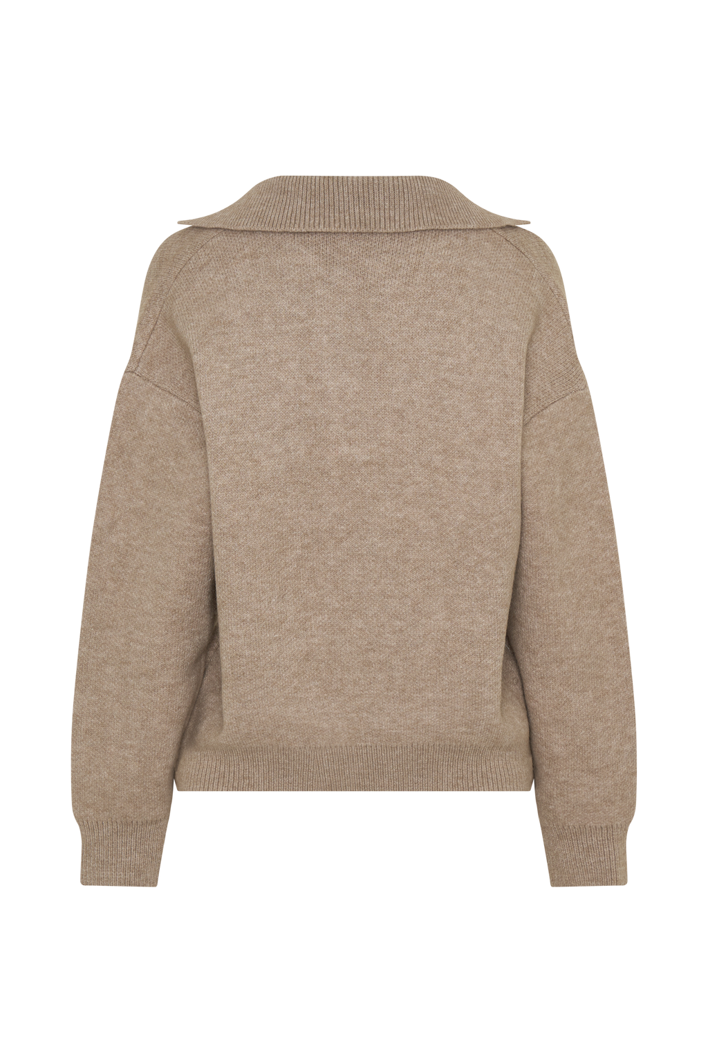 Ribbed Trim Knit Jumper