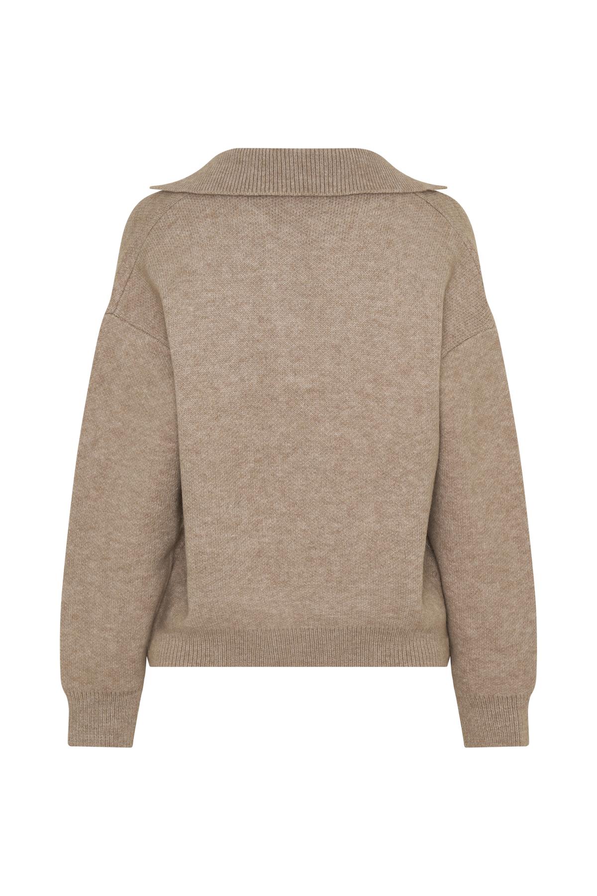 Ribbed Trim Knit Jumper