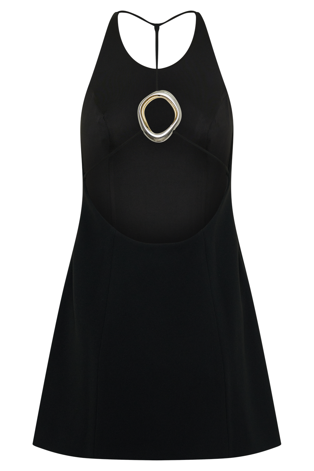 Hardware Mini Dress - Black