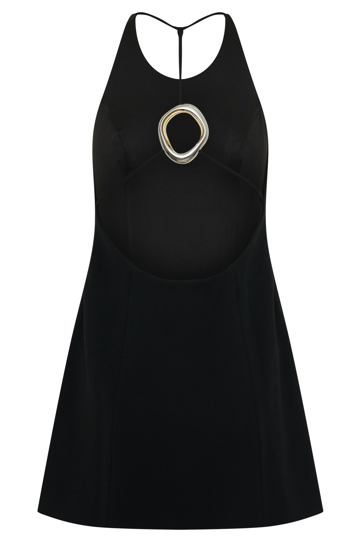Hardware Mini Dress - Black