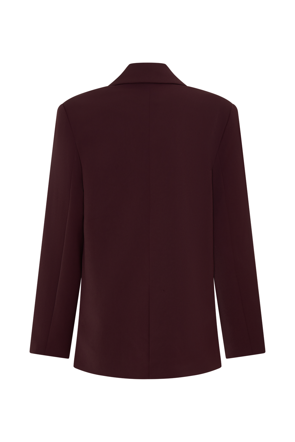 Oversized Blazer - Mahogany