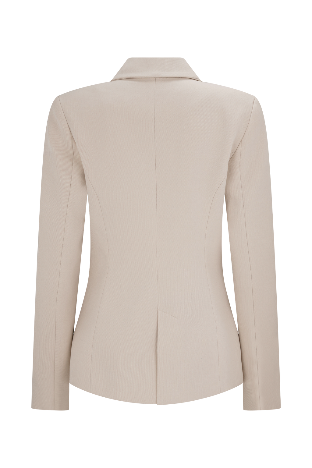 Cinched Waist Blazer - Ivory Stone