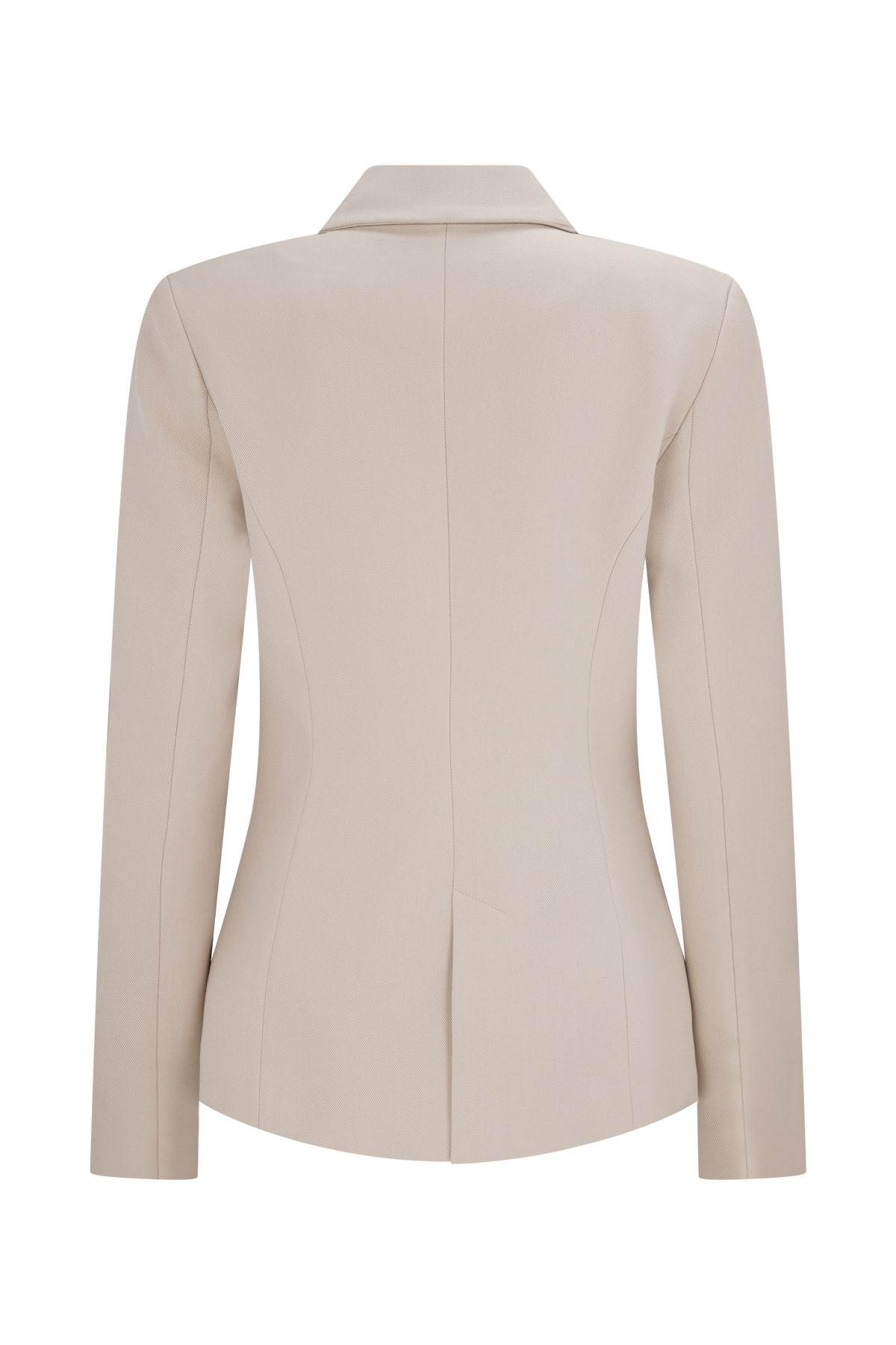Cinched Waist Blazer - Ivory Stone