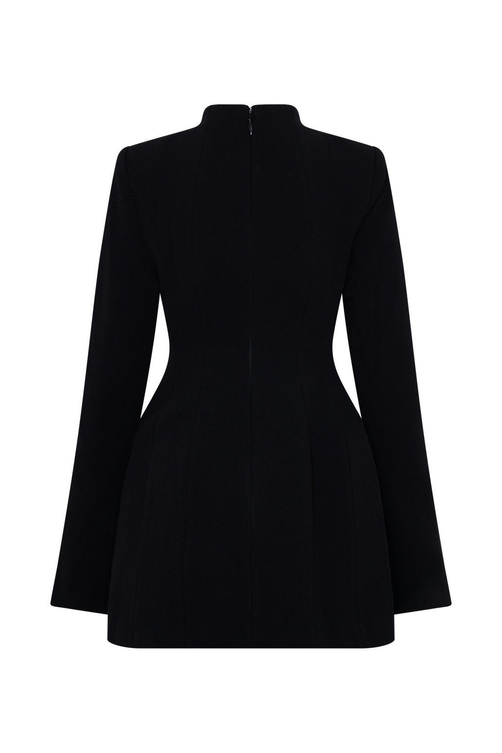 Cut Out Mini Dress - Black