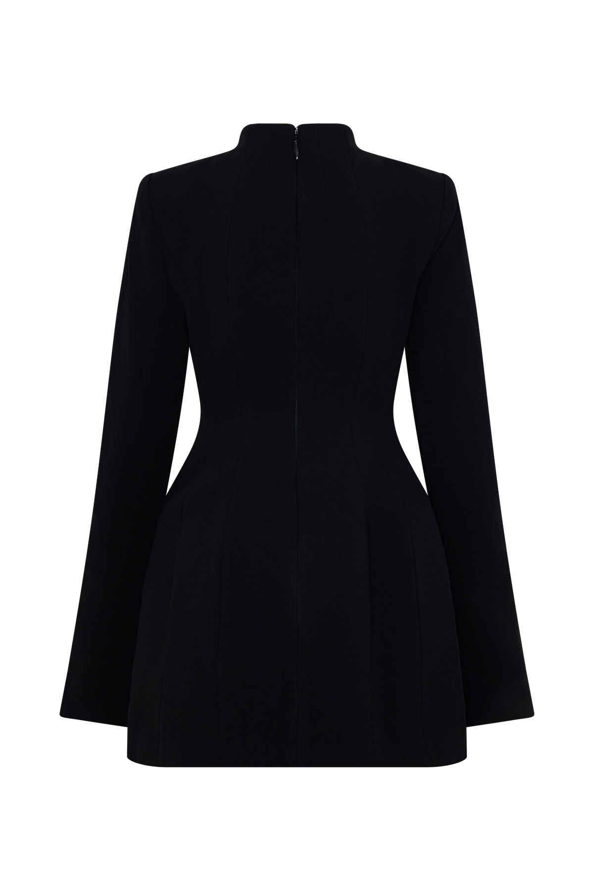 Cut Out Mini Dress - Black
