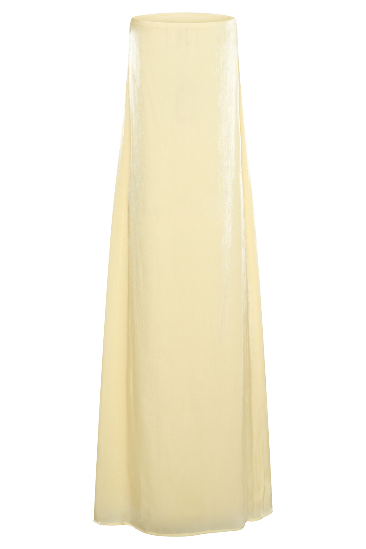 Strapless Maxi Dress - Lemon
