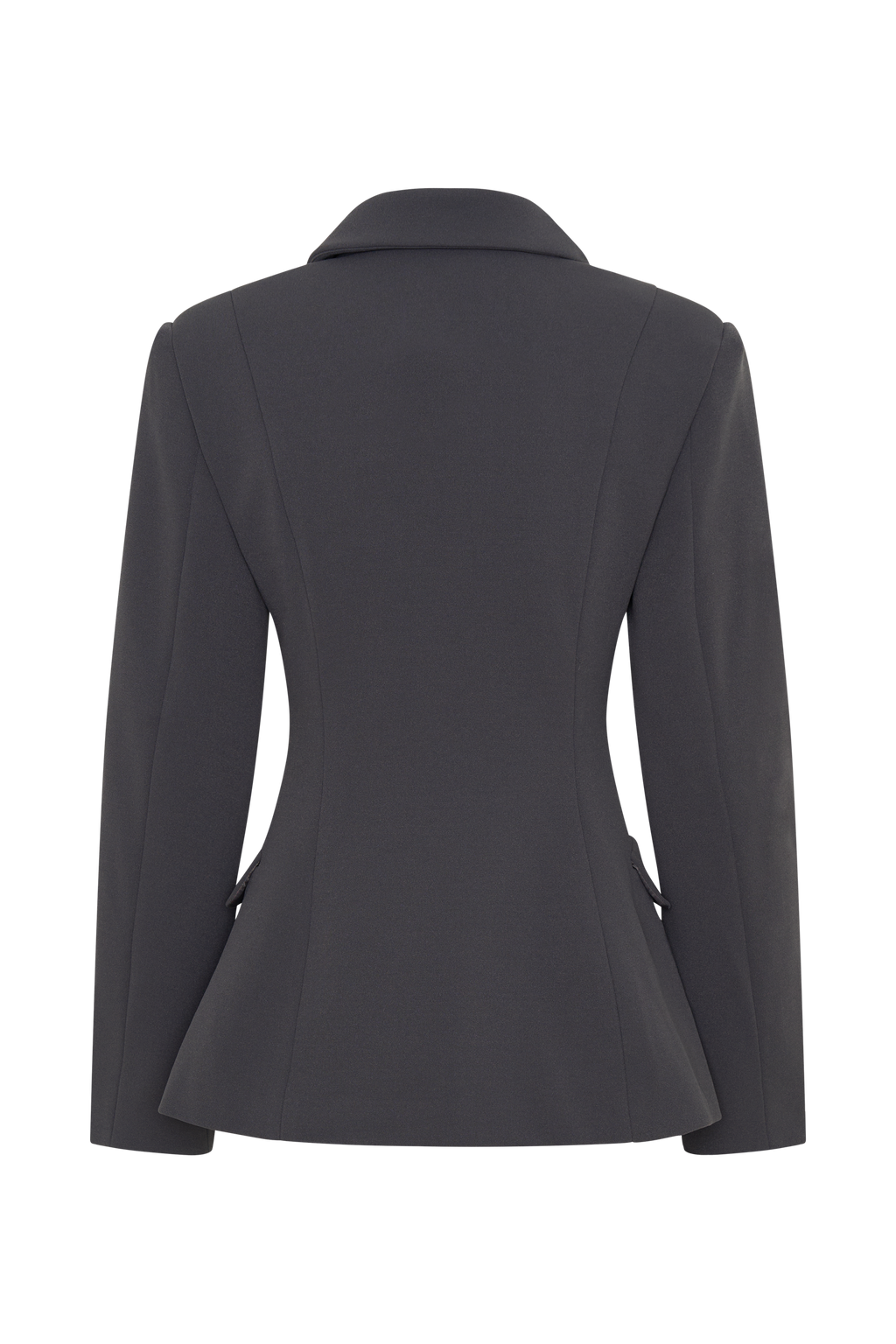 Structured Blazer - Charcoal Shadow