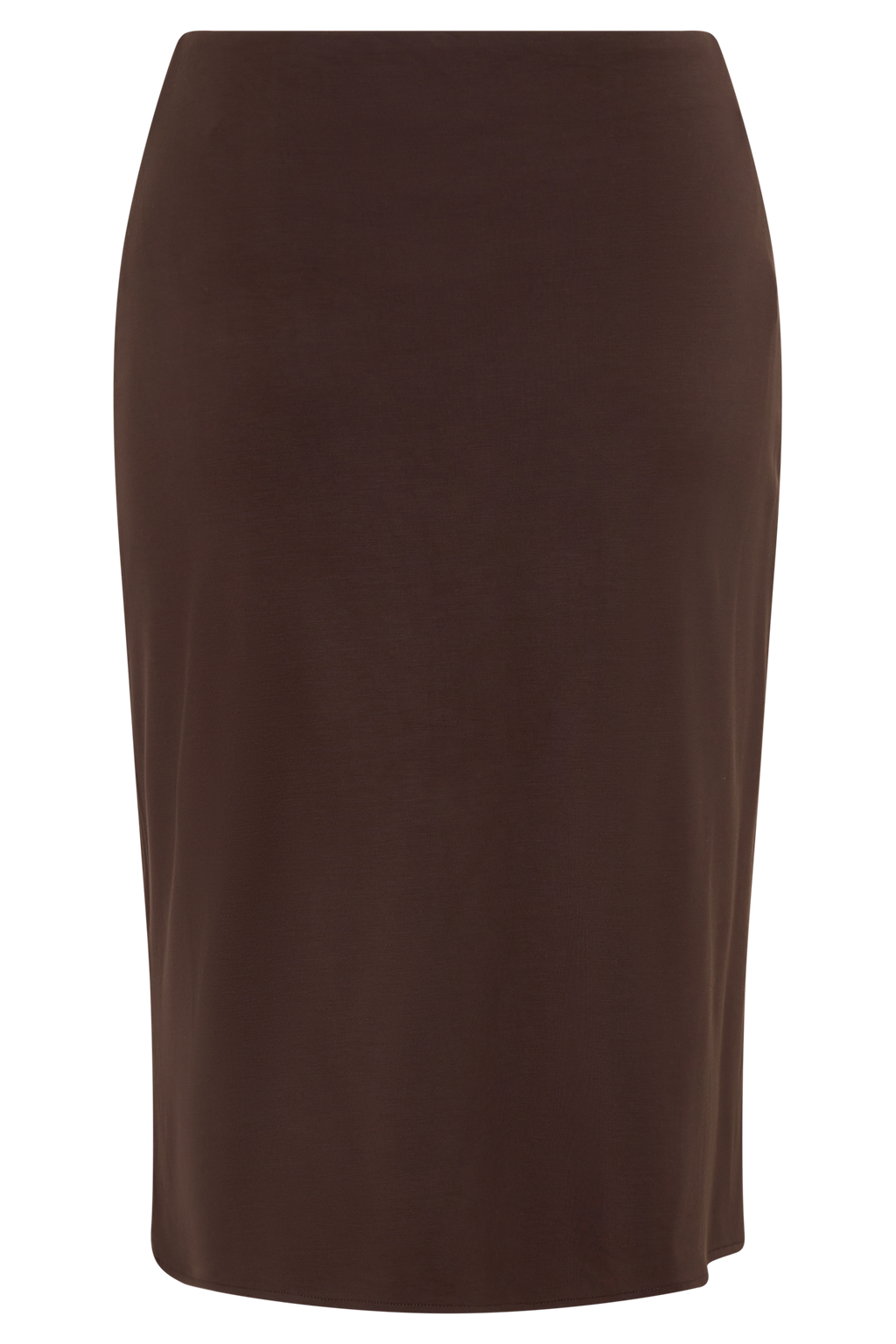 Knee Length Skirt - Espresso