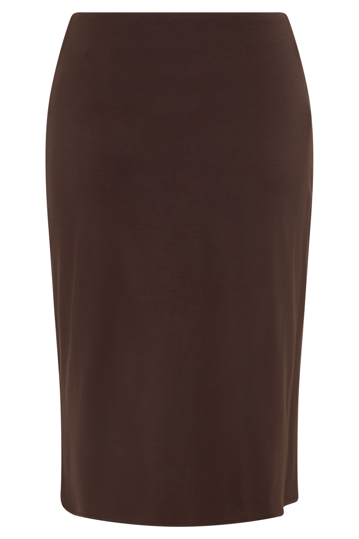 Knee Length Skirt - Espresso