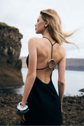 Hardware Mini Dress - Black