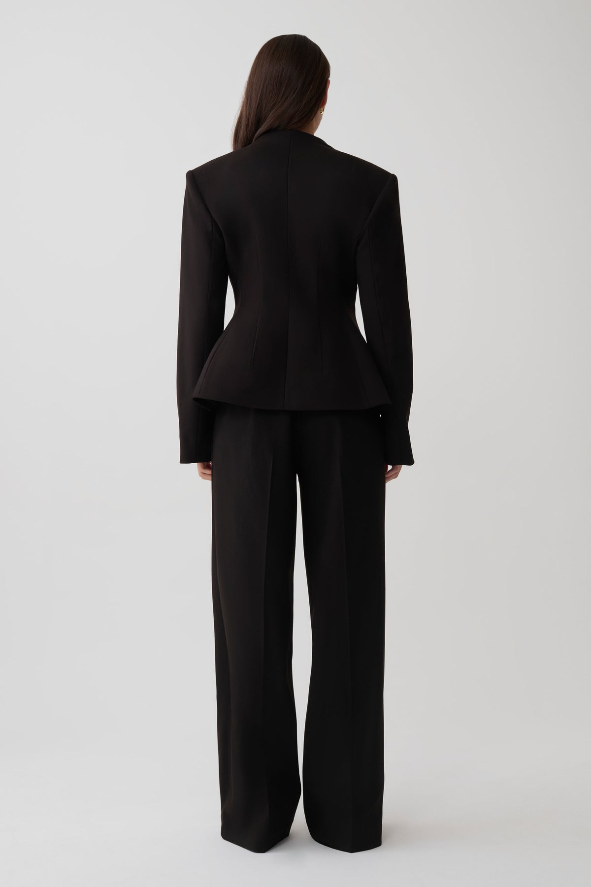 Suiting Structured Blazer - Black