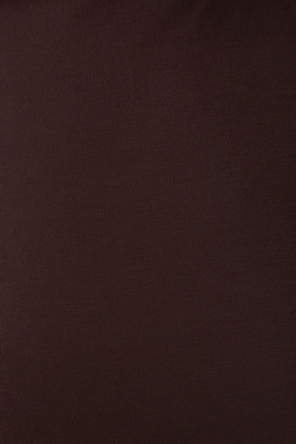 Longsleeve Roll Neck Top - Dark Chocolate