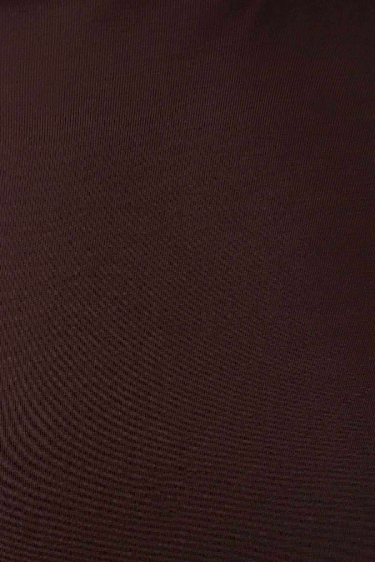 Longsleeve Roll Neck Top - Dark Chocolate